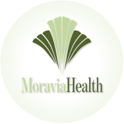 Moravia Health circle logo
